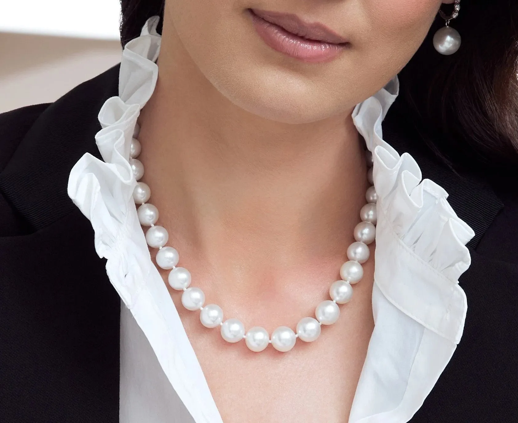 17-18mm White South Sea Pearl Necklace - AAAA Quality