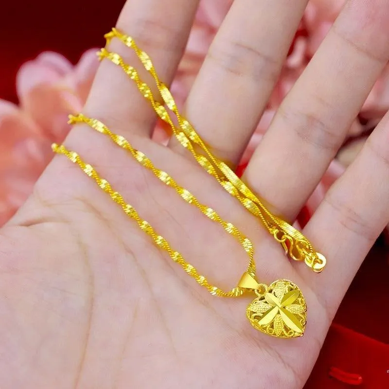 18k Gold Colored Necklaces