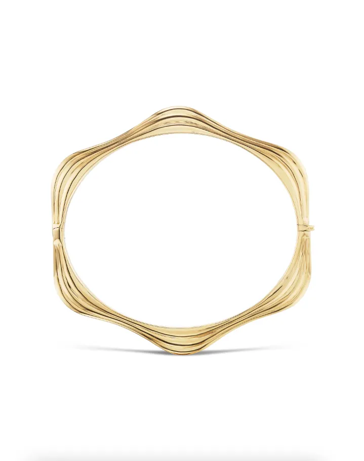 18K Gold Marea Bangle