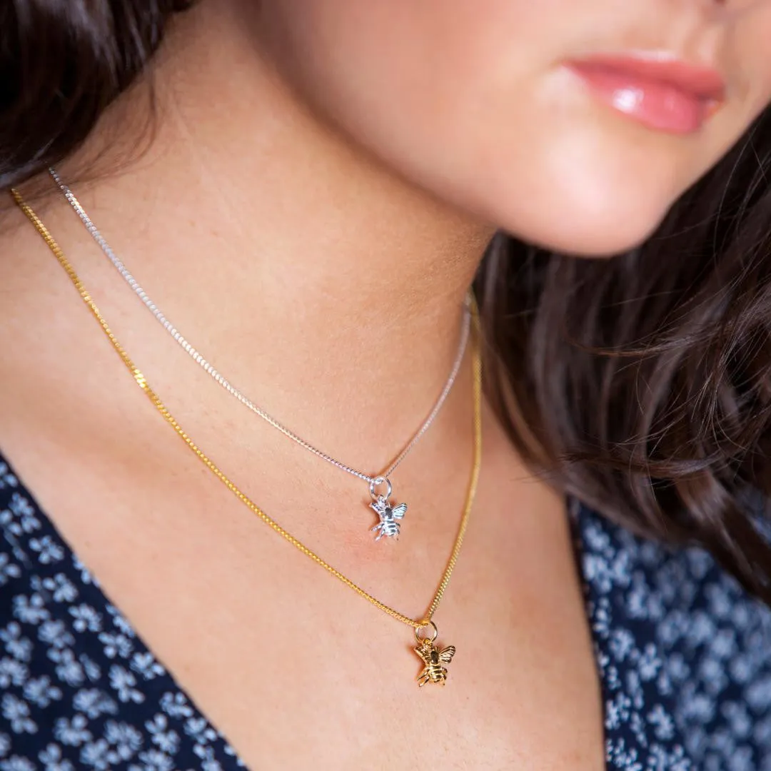 Bee Pendant | Rose Gold