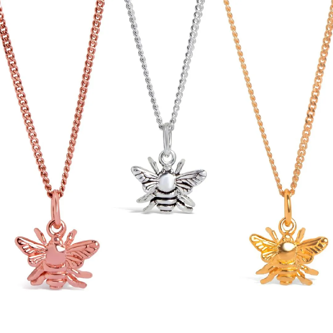 Bee Pendant | Rose Gold