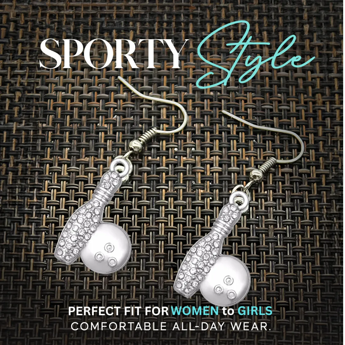 Bowling Earrings- Pick Style