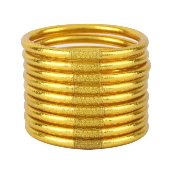 BuDhaGirl Gold All Weather Bangles