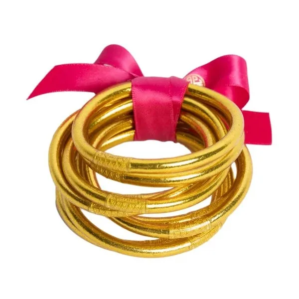 BuDhaGirl Gold All Weather Bangles