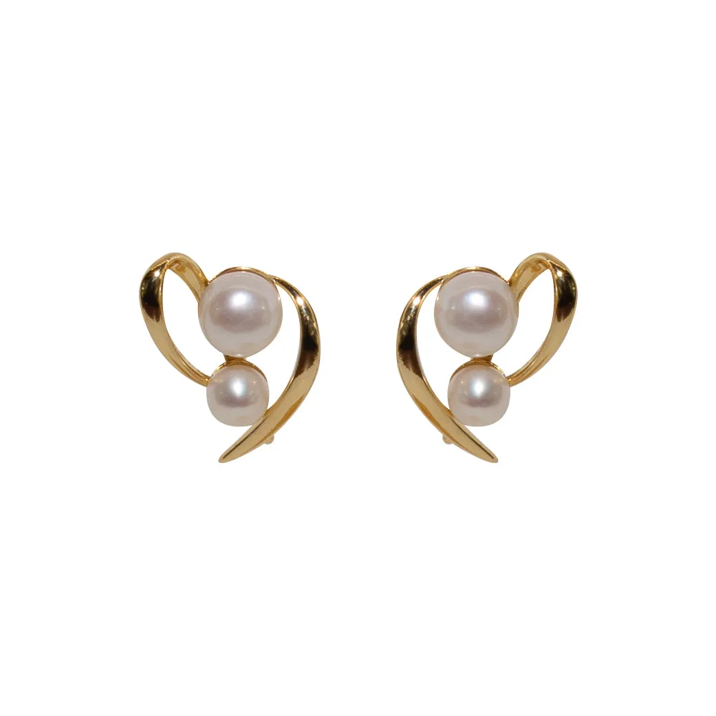 Celestial Charm Pearl Studs