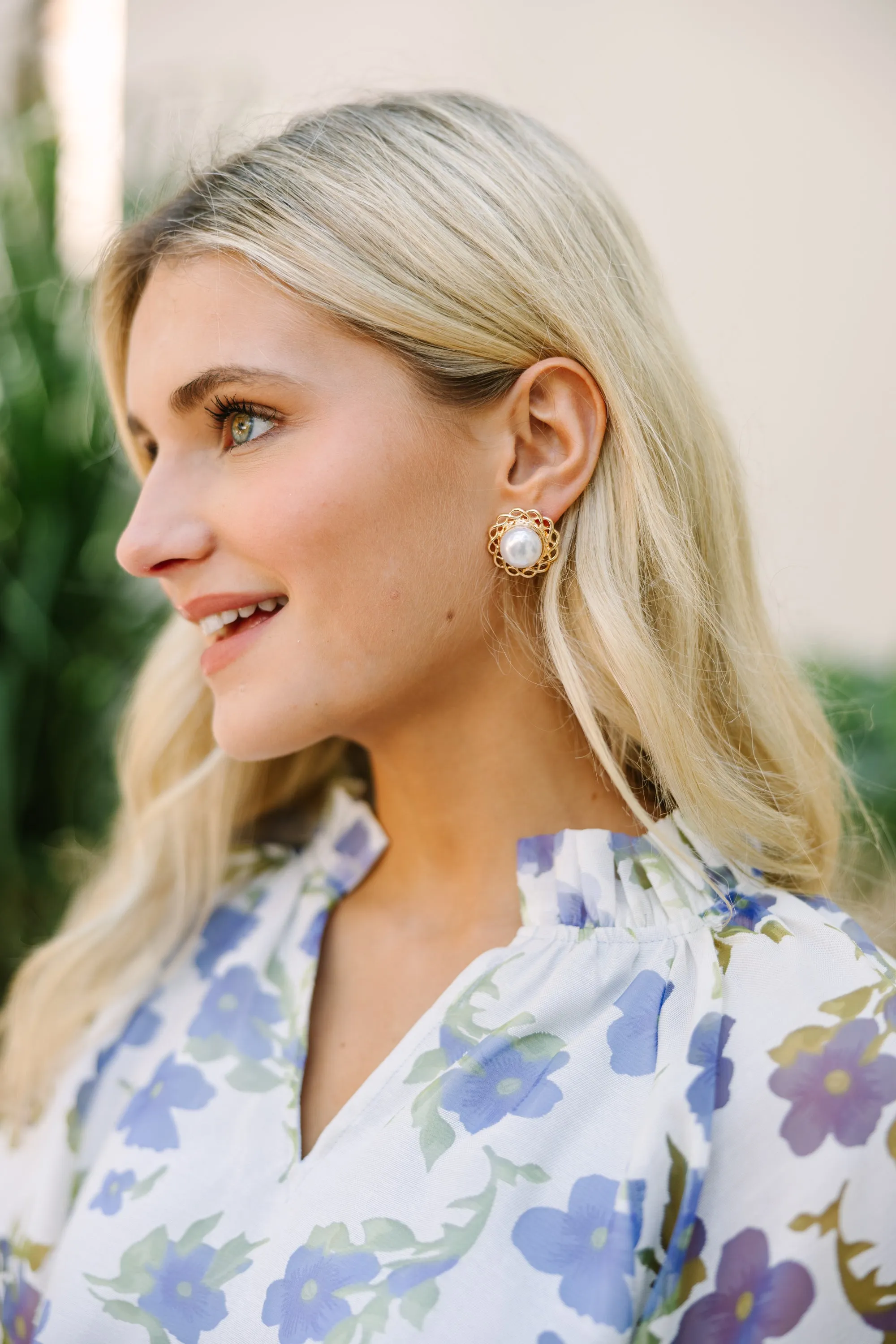 Classically You Pearl Earrings