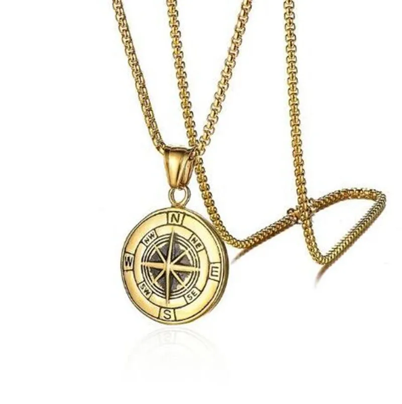 compass necklace