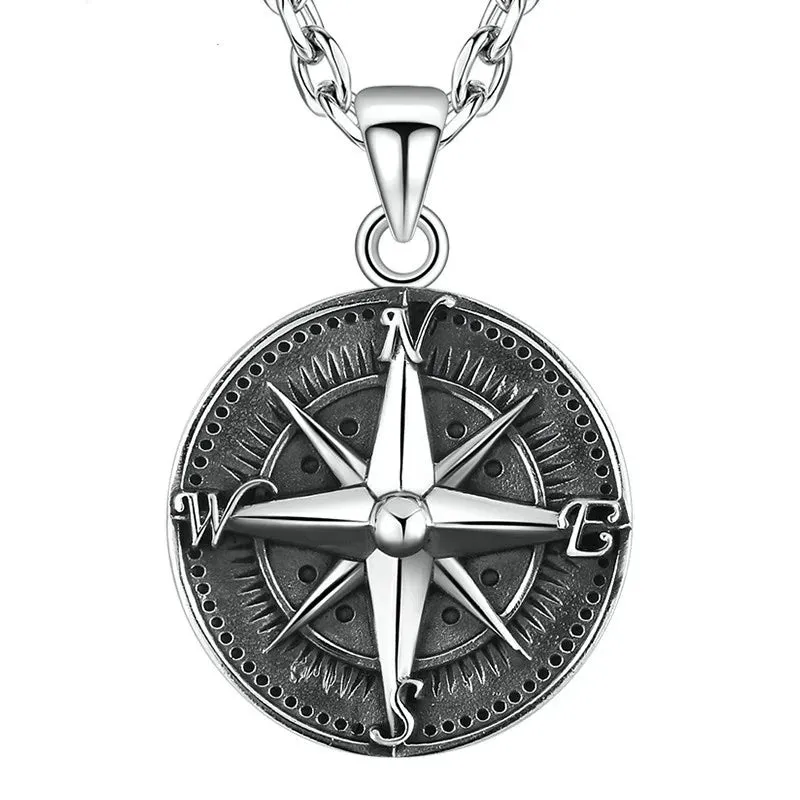 compass necklace