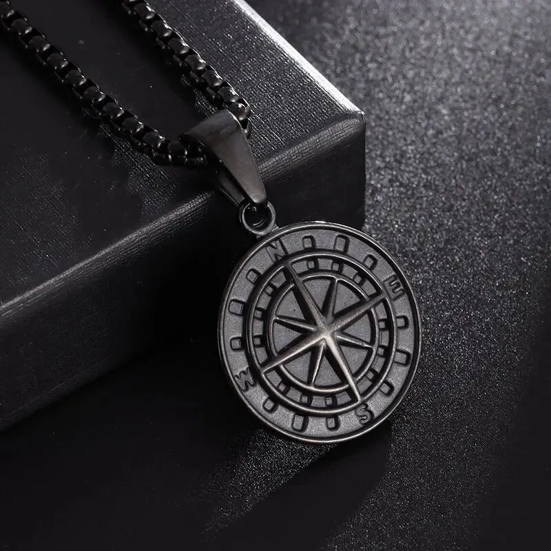 compass necklace