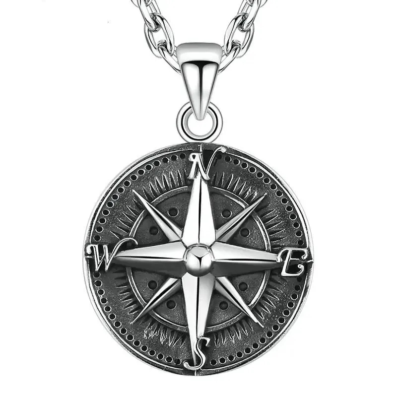 compass necklace