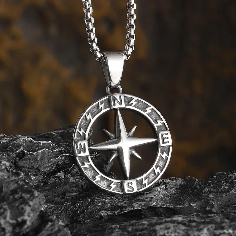 compass necklace