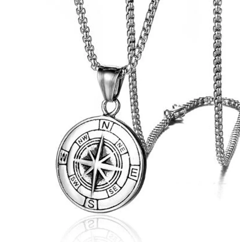 compass necklace