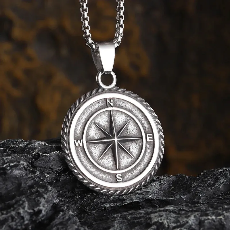 compass necklace