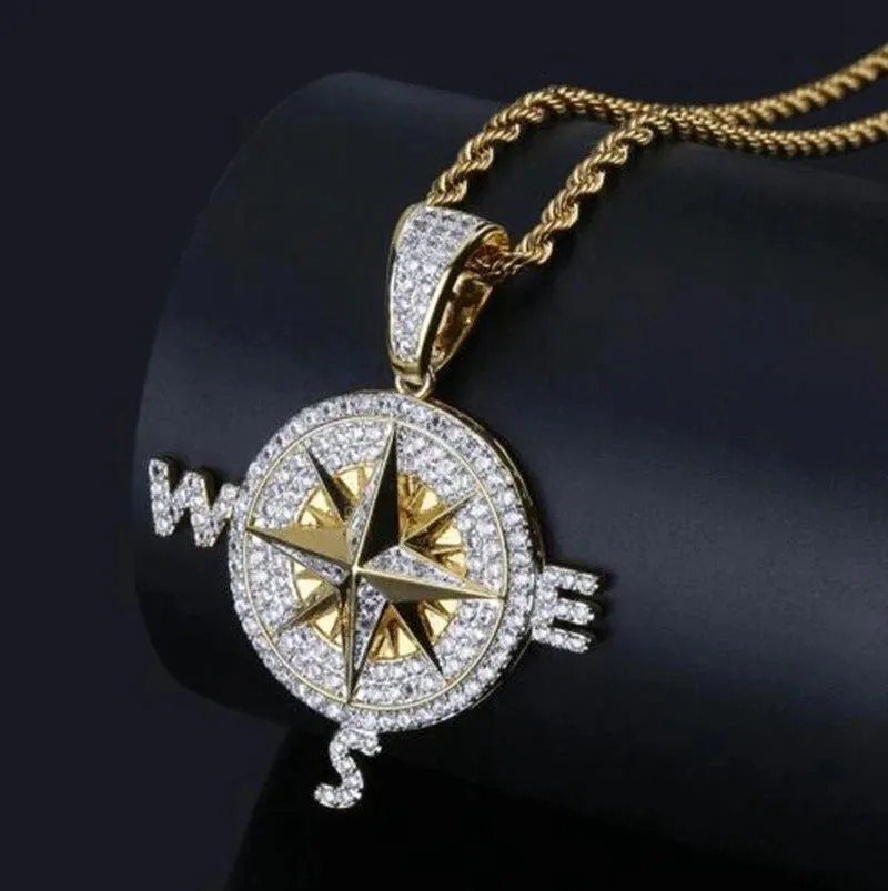 compass necklace