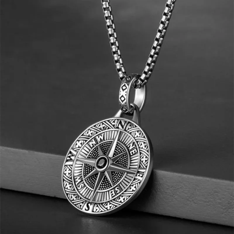 compass necklace