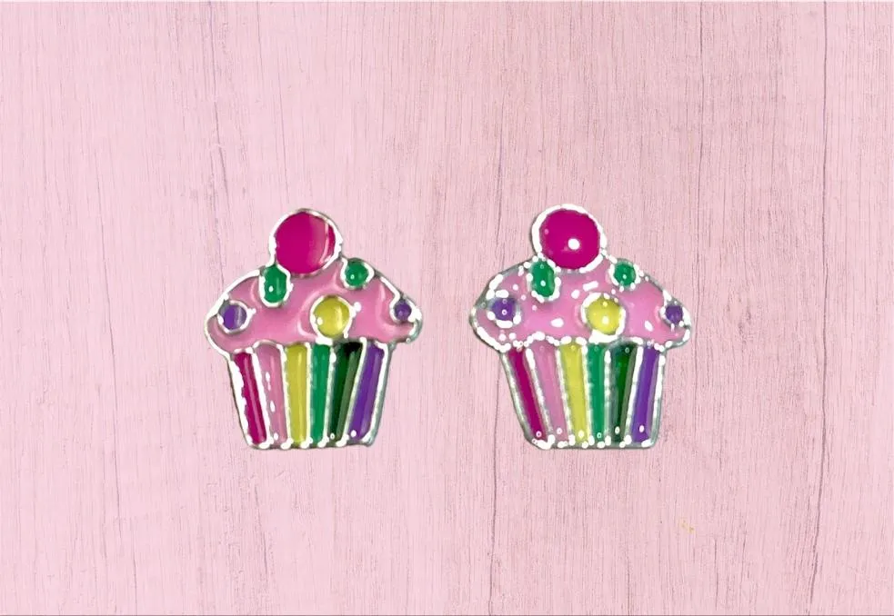 Cupcake Fashion Earrings-