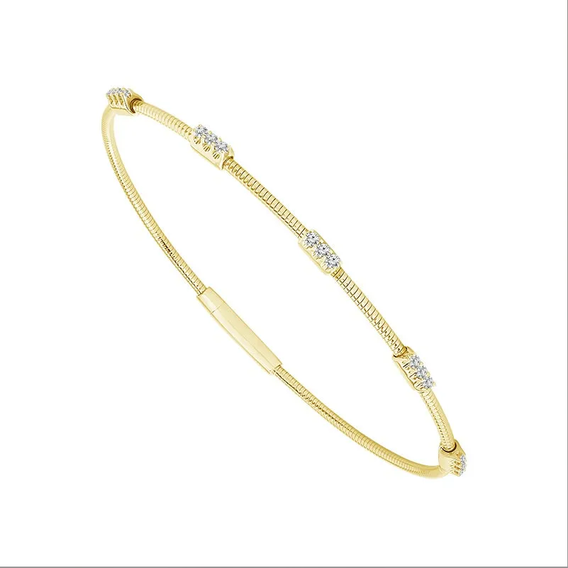 Diamond Flex Bangle