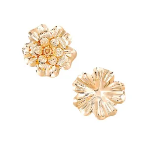 Exaggerated Floral Earrings: Vienna Verve Collection