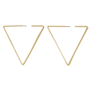 Exaggerated Triangle Statement Earrings - Vienna Verve Collection