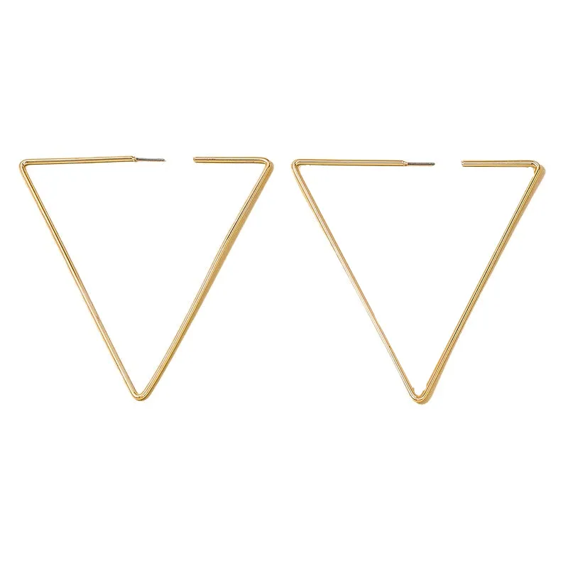 Exaggerated Triangle Statement Earrings - Vienna Verve Collection