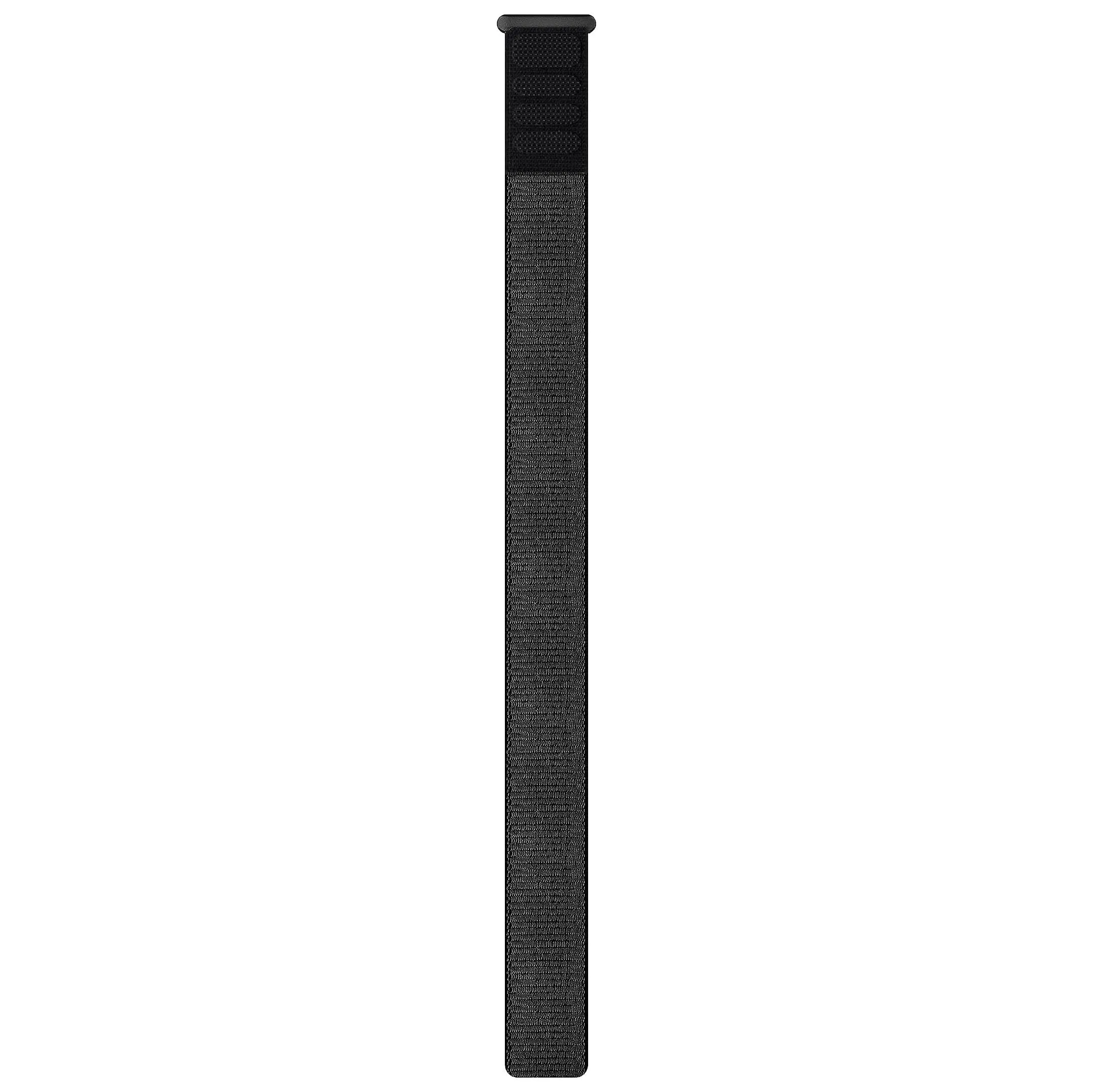 Garmin Unisex Black Ultrafit Nylon Strap 20 mm Watch Band - 010-13306-00