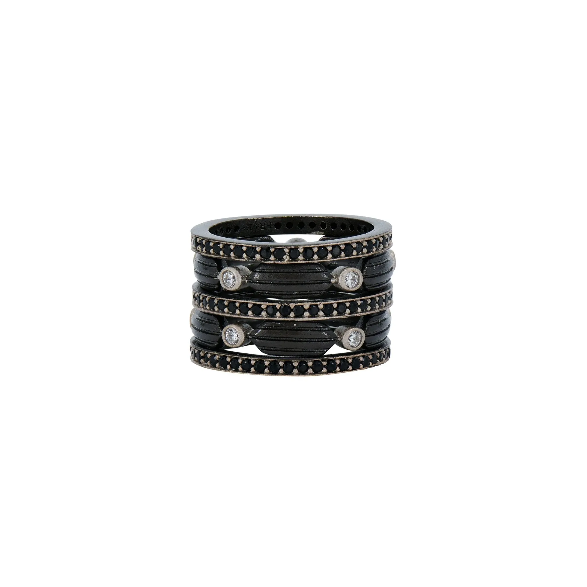 Industrial Finish Honeycomb 5-Stack Ring