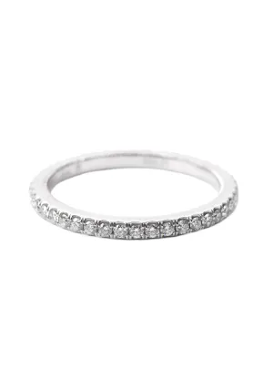 Katharine James Bella's Love Platinum Diamond Eternity Band