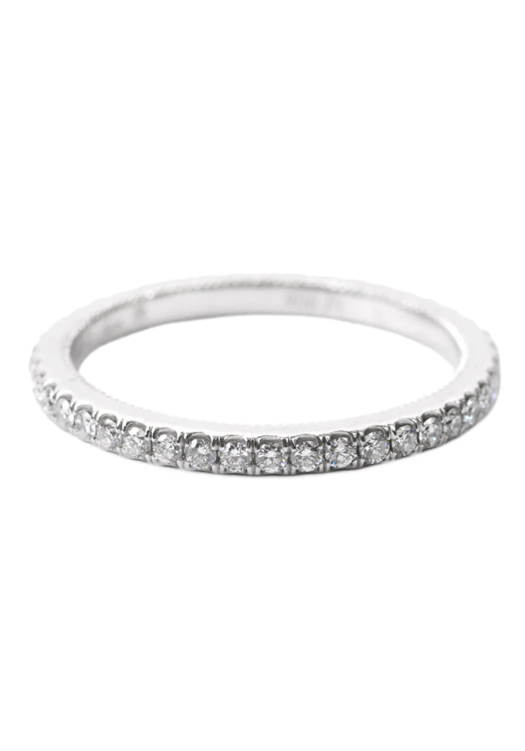 Katharine James Bella's Love Platinum Diamond Eternity Band