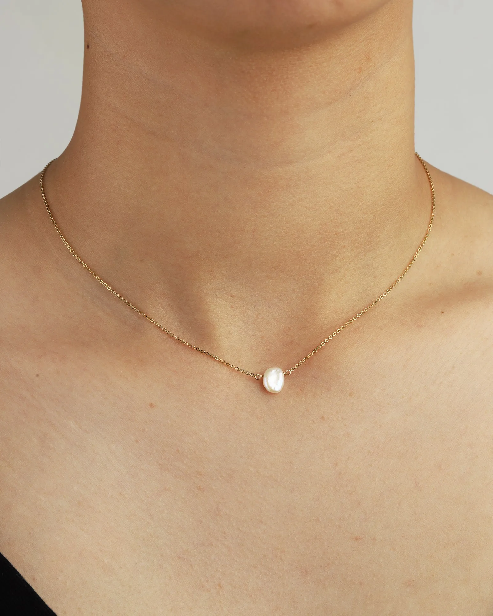 Keishi Pearl Necklace