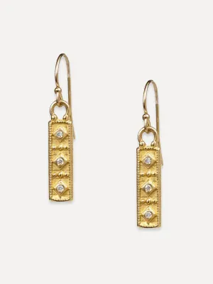 Kiran Gold Earrings  - "Shining Soul"