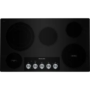 KitchenAid 36" Cooktop (KCES556HBL) - Black