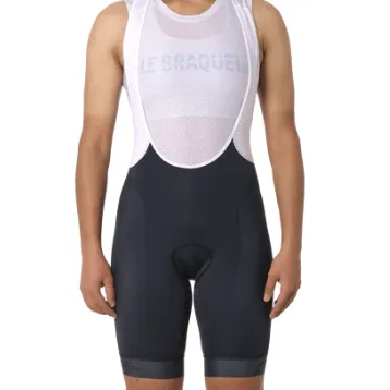 LE BRAQUET Women's Mouvement 2 Bib Shorts - Charcoal