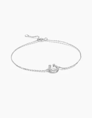 LVC Charmes Horseshoe Diamond Bracelet