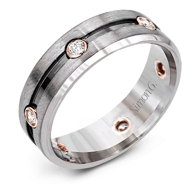 Men's Wedding Band In 14k Or 18k Gold