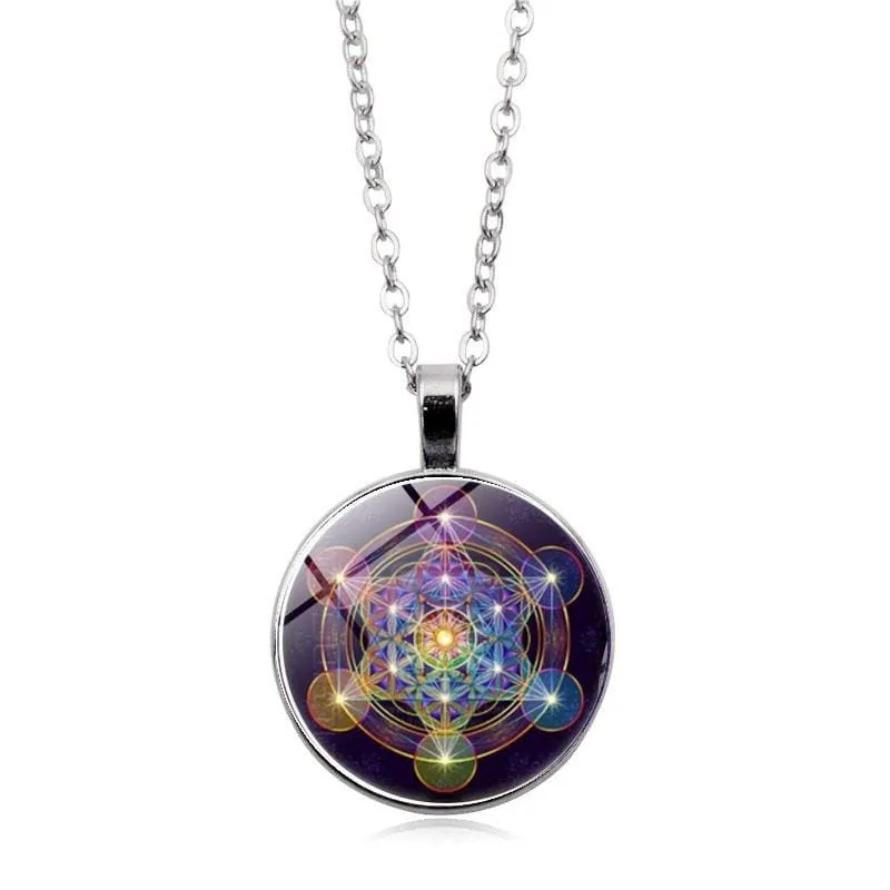 Metatron Cube Pendant Necklace