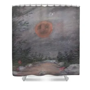 Midnight Awakening - Shower Curtain