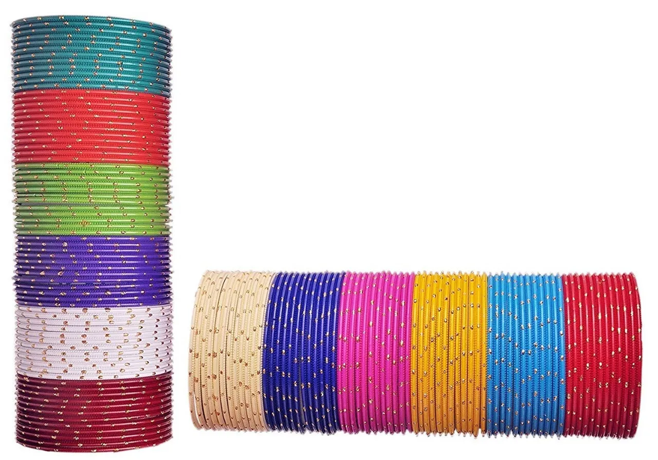 Modern Multicolored Bangles set For Women and girls