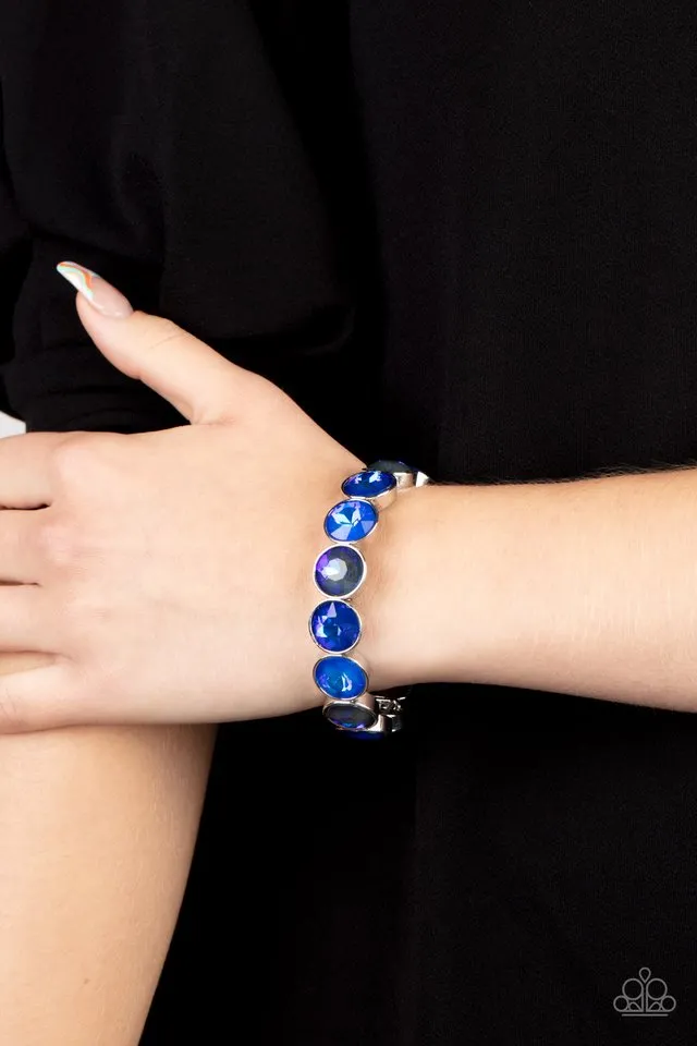 Paparazzi Bracelet ~ Radiant on Repeat - Blue