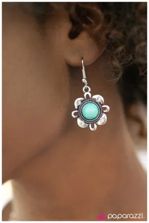 Paparazzi Earring ~ Our Song - Blue