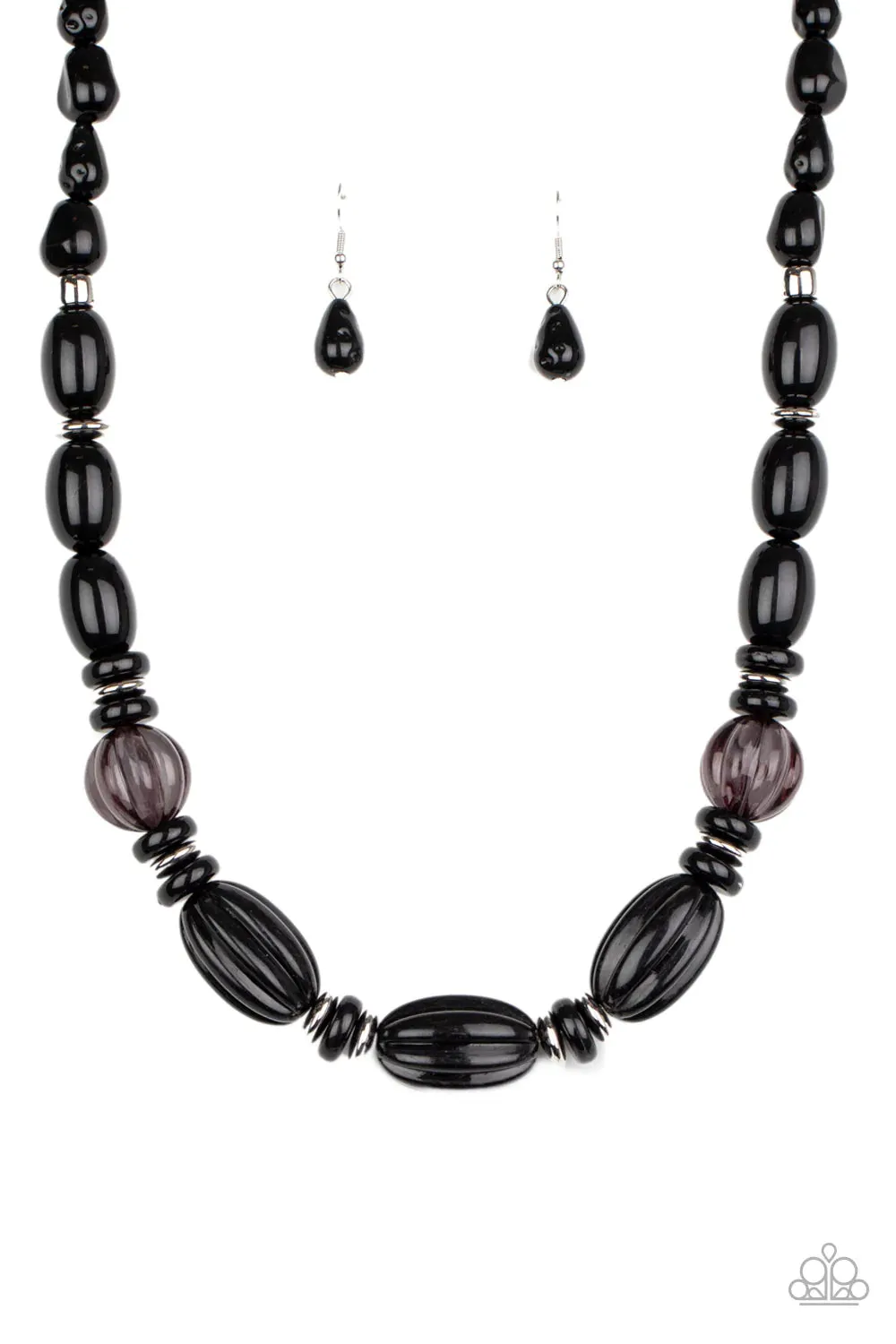 Paparazzi Necklace ~ High Alert - Black