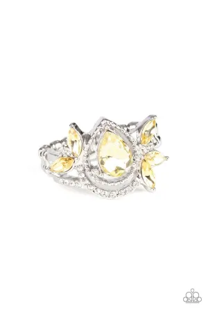 Paparazzi Ring ~ Eden Elegance - Yellow