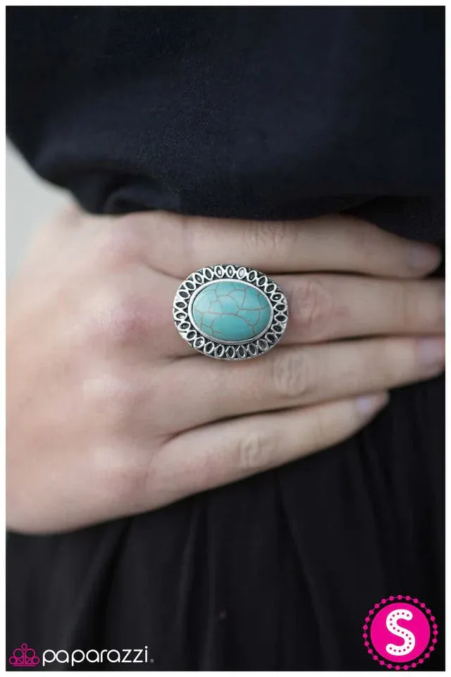 Paparazzi Ring ~ Howdy, Partner! - Blue