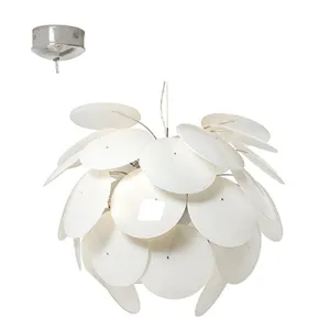 Radiant Lighting RP305 Lotus Pendant 8LT Chrome PF63-CH/W