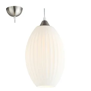 Radiant Lighting RP334 Pendant E27 185mm Glass PF0019WH