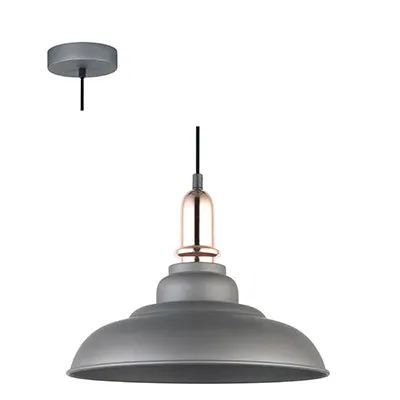 Radiant Lighting RP85 Pendant Metal Grey/Copper JC0002GYC