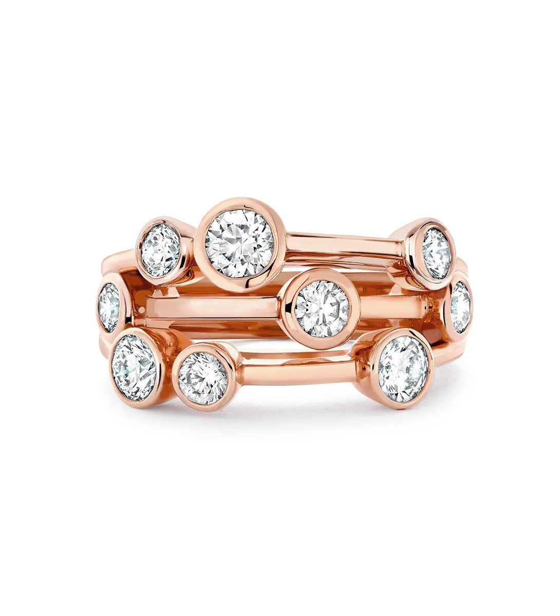 Raindance Classic Rose Gold Diamond Ring