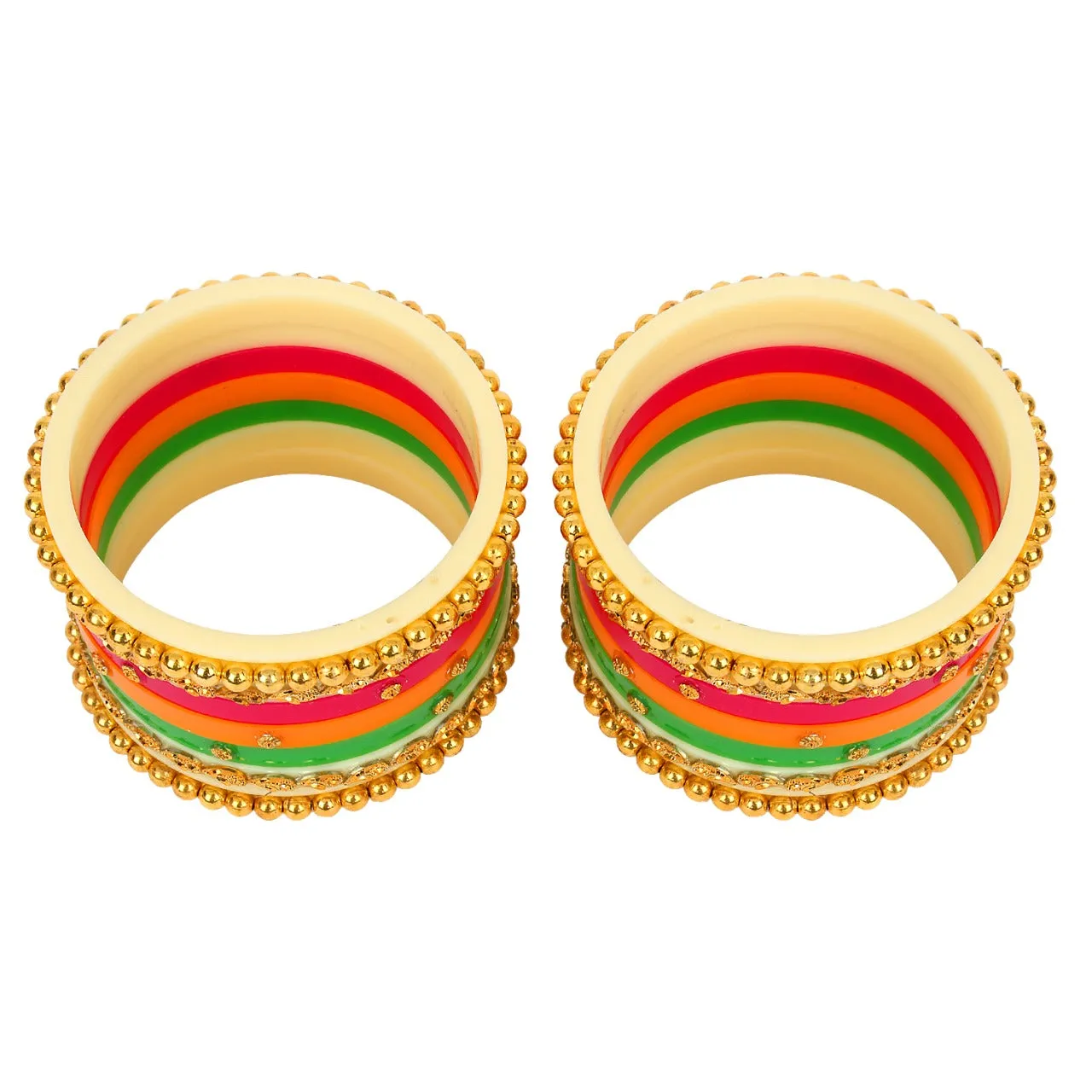 Rajasthani Design Bridal Chuda/Chura Bangle Set for Women