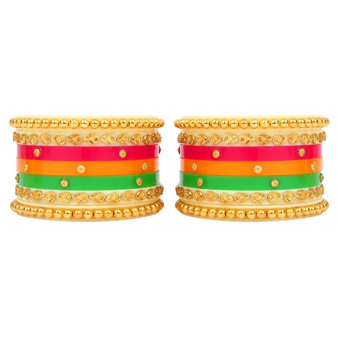 Rajasthani Design Bridal Chuda/Chura Bangle Set for Women