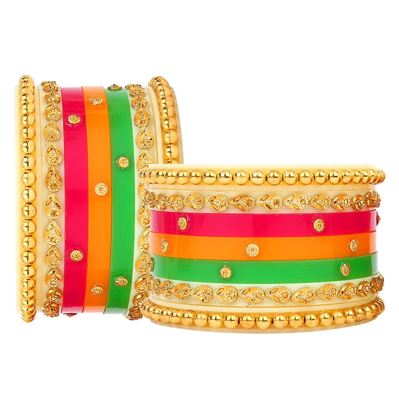 Rajasthani Design Bridal Chuda/Chura Bangle Set for Women