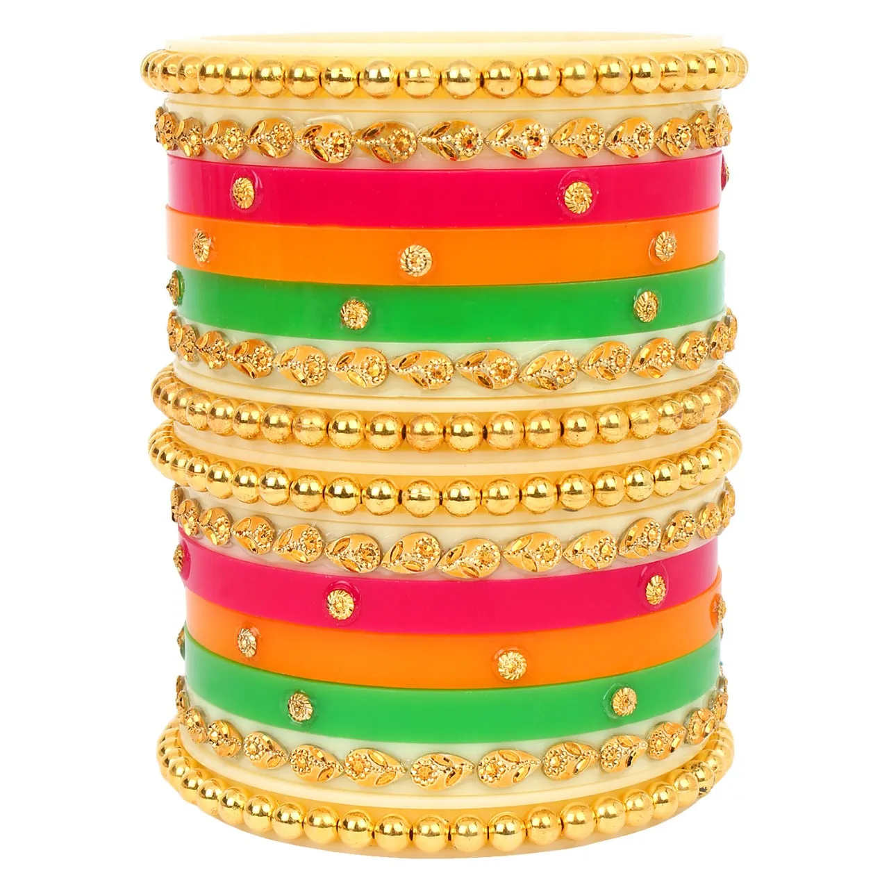 Rajasthani Design Bridal Chuda/Chura Bangle Set for Women